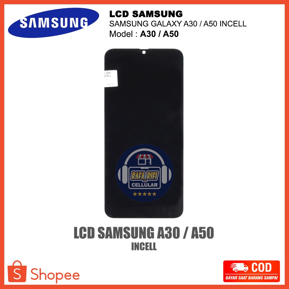 LCD SAMSUNG GALAXY A30 / LCD HP SAMSUNG GALAXY A50 FULLSET INCELL