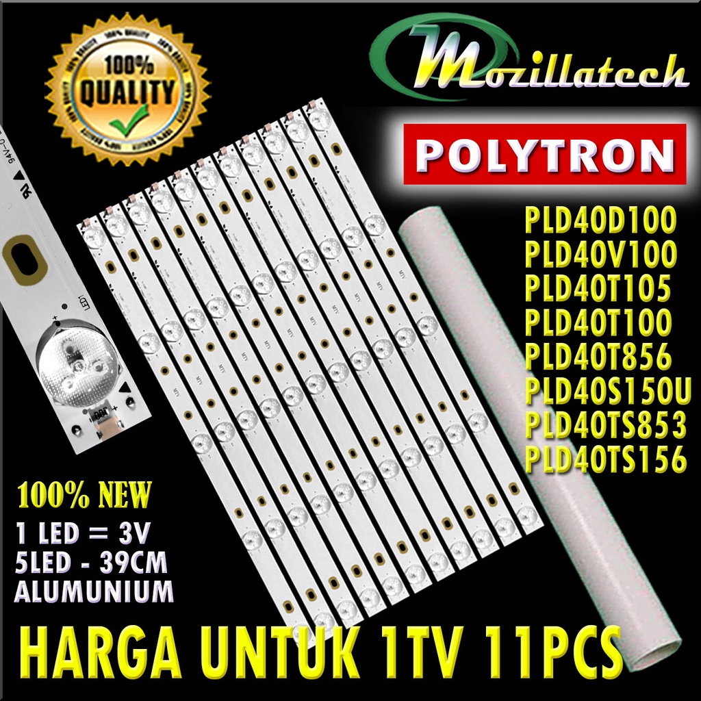 BACKLIGHT POLYTRON PLD40D100 PLD40V100  PLD40T105 PLD40T100 PLD40T856 PLD40S150U PLD40TS853 PLD40TS156 BACKLIGHT POLYTRON 40INCH 40 INCH IN 40D100 40V100 40T105 40T100 40T856 40S150U 40TS853 40TS156