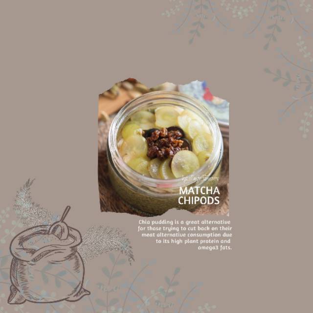 

Chipoz Matcha Almond Milk Fruits #chiapudding #healthy (simpan difreezer)