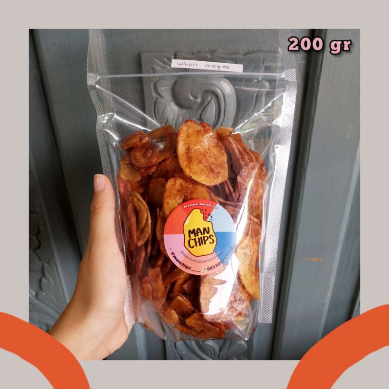 

[CRUNCHY]KERIPIK.PISANG.WHITE.COFFEE.BANANA.CHIPS.TERMURAH.PISANG KEPOK