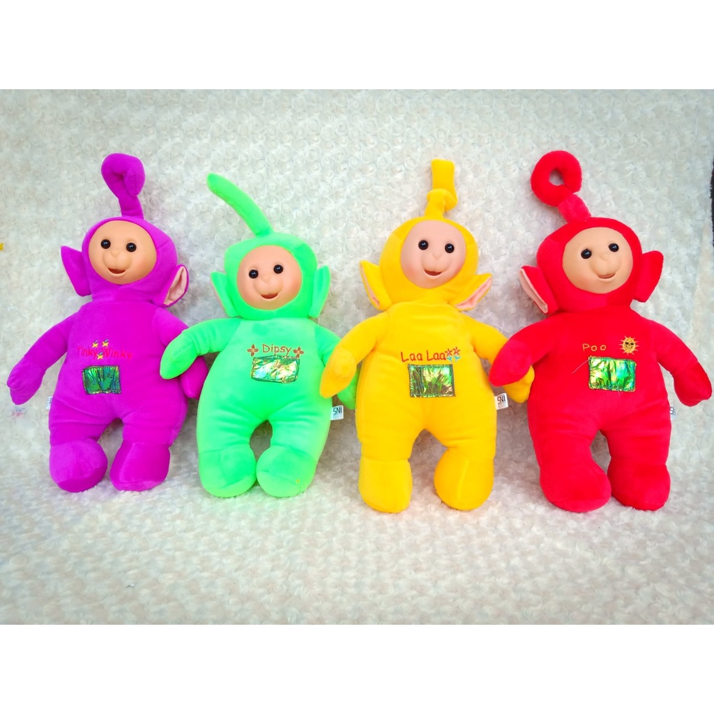 Boneka Teletubbies 45cm Boneka Tingkiwingki Boneka Dipsi Boneka Lala Boneka Po Boneka Teletubbies Lu