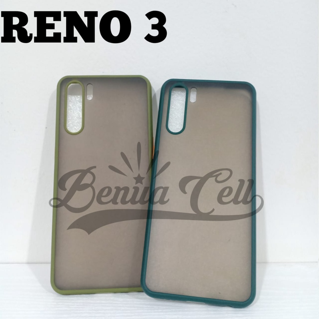 SOFTCASE RENO 3 - CASE MATTE FULL COLOR OPPO RENO 3 OPPO A91 2020