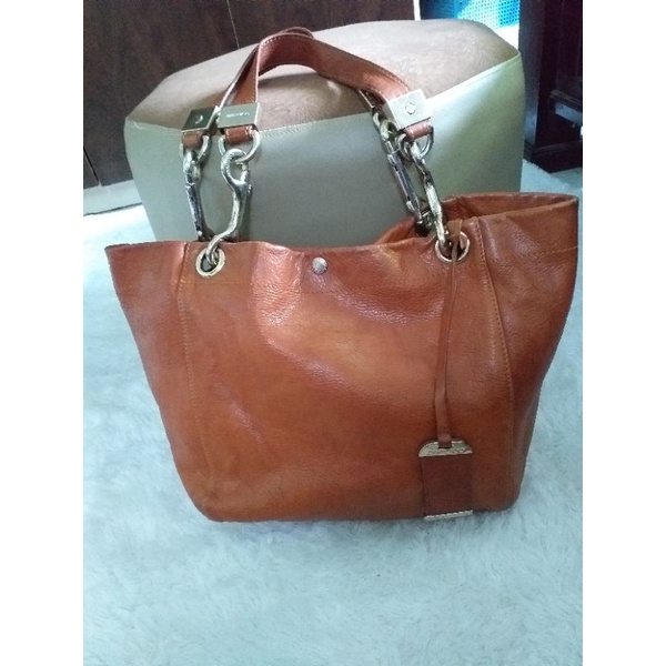 jimmy choo leather bag