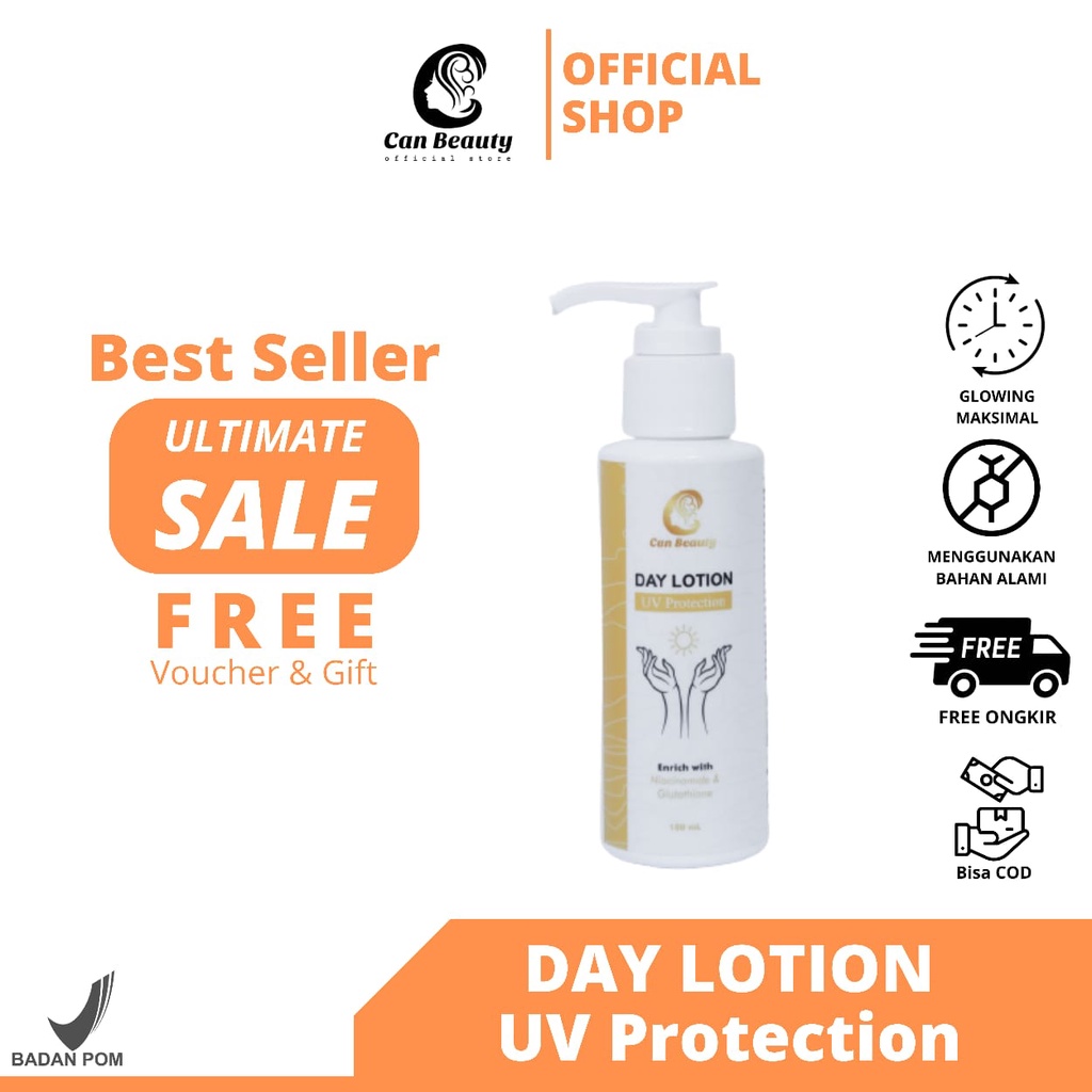 BODY LOTION UV PROTECTION / DAY BODY LOTION CAN BEAUTY