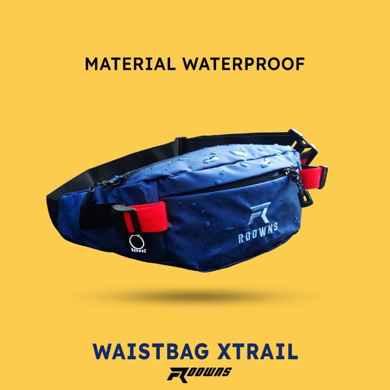 Tas Waistbag Pria Waterproof Premium Roowns Xtrail