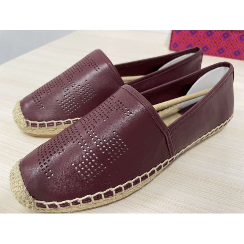 Sepatu Tory Burch ori bukan KW espa Wanita / New Shoes Espadrilles Red