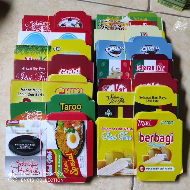 

1000 Lembar Amplop snack/ jajan versi mini ( free plastik)