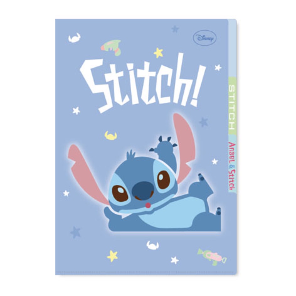

Disney Stitch 3 Layer A4 Clear File