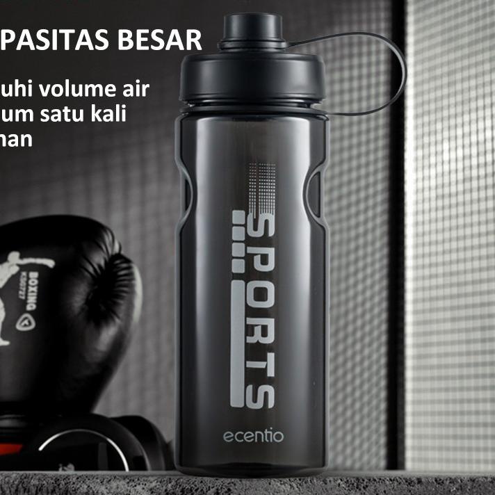 BIG SALE FOODI Botol Air Minum 1.3 liter olahraga tempat minum bottle minum sepeda/besar gym portabl