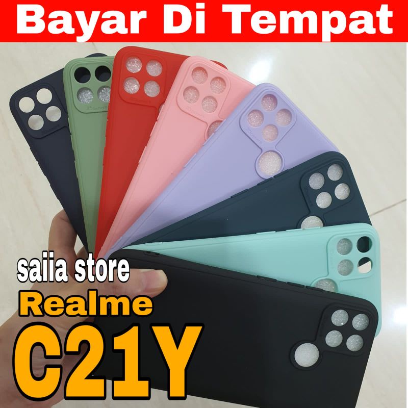 Softcase Realme C21 C21Y Kesing Realme C21 C21Y  Silikon Realme C21  Hardcase C21