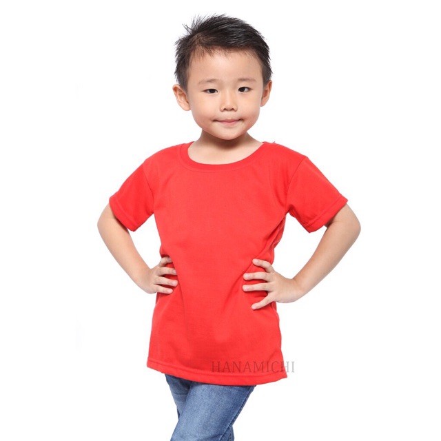 Hanamichi OB.PDK Kaos Anak Lengan Pendek Polos