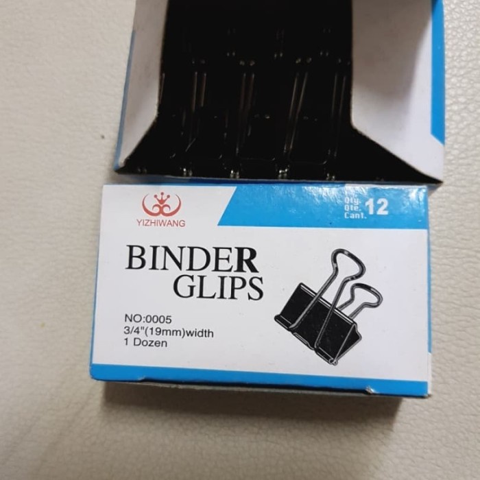 

Binder Clip 19 mm