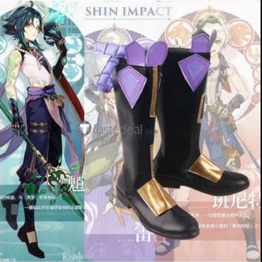 xiao genshin impact shoes cosplay