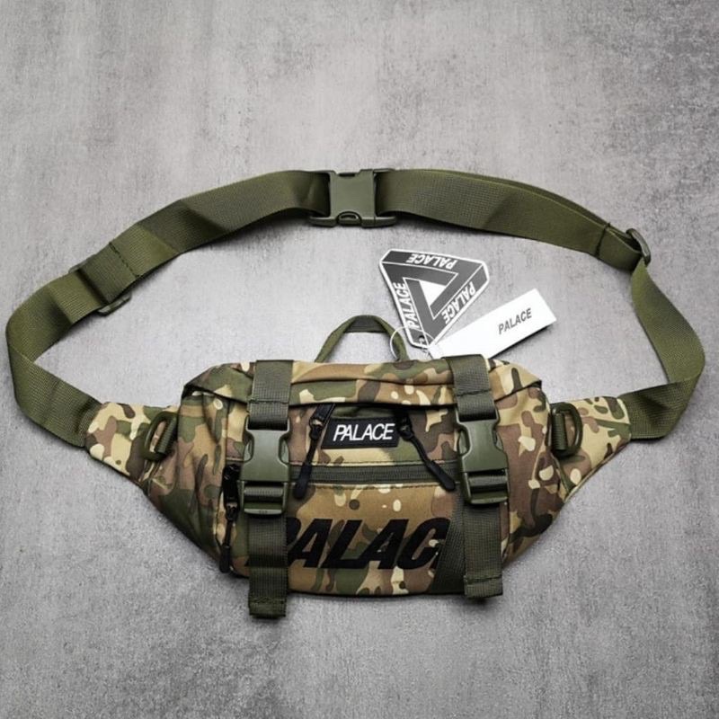 tas pinggang army original tas waistbag falace import quality