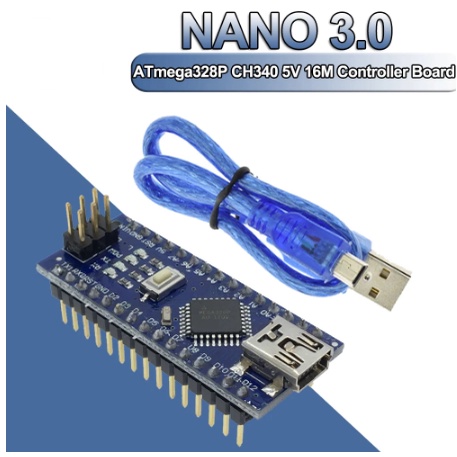 Nano V3.0 ATmega328 Driver CH340 USB Cable