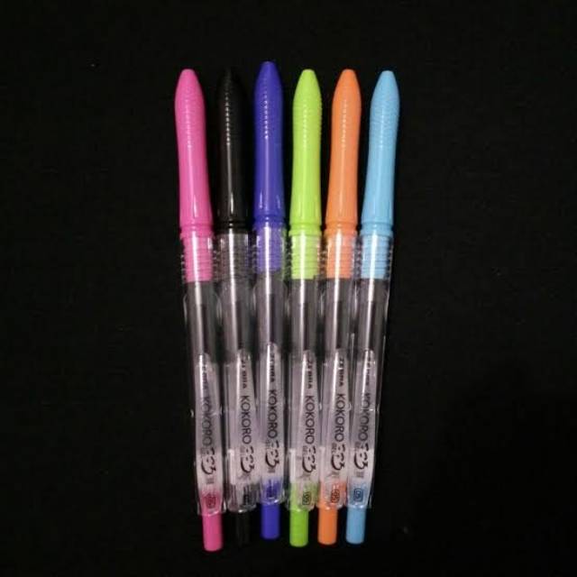 

BOLPEN GEL KOKORO ZEBRA 0,5 TINTA HITAM
