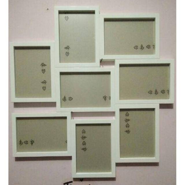 VAXBO Bingkai kolase untuk 8 gambar, (13x18cm), Bingkai foto, Rak foto