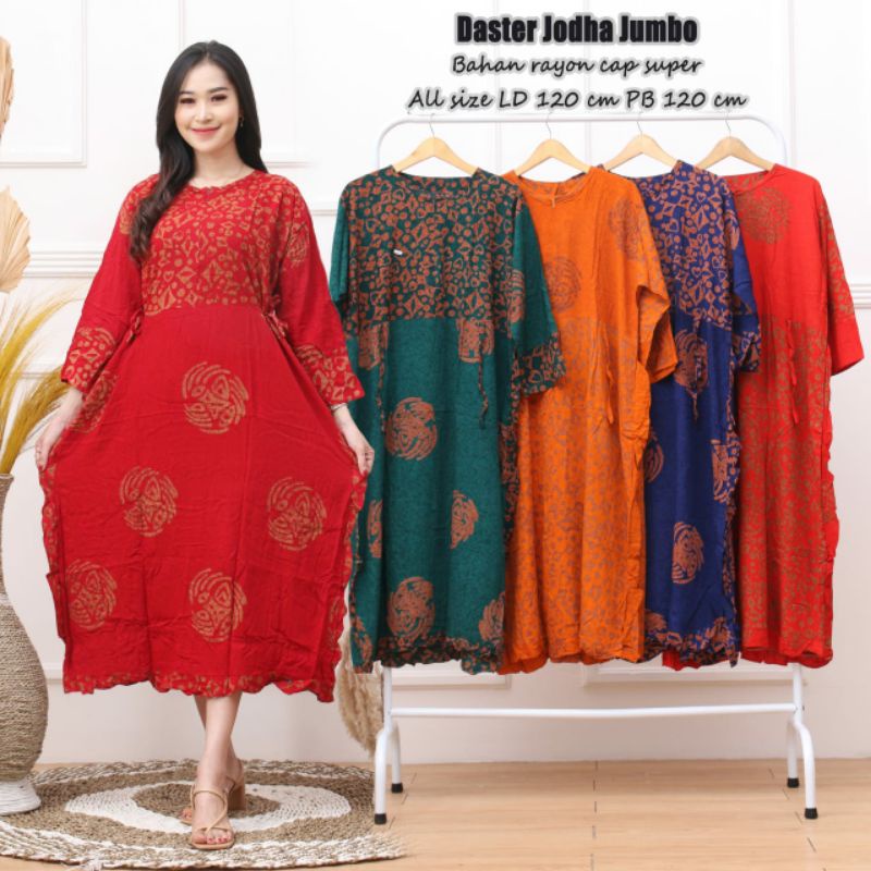 Daster Jodha Jumbo Bahan Rayon