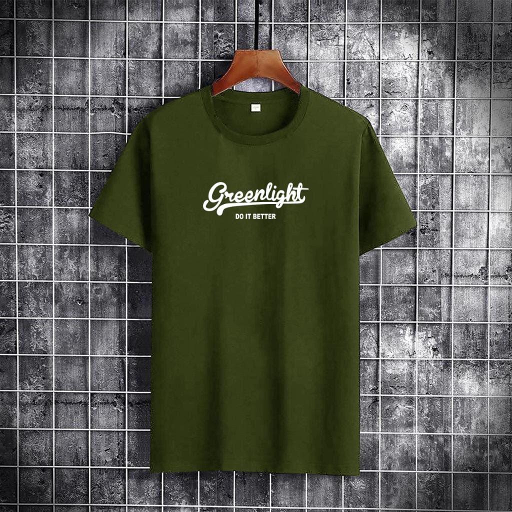 MUKZHOP / BAJU OBLONG GREEN LIGHT / kaos oblong / fashion cowok / terlaris / terbaru