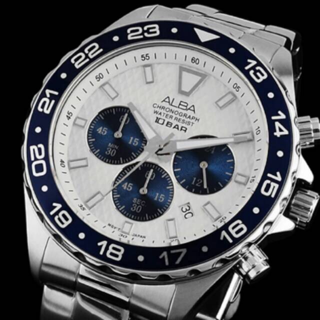 ALBA AT3909 Chronograph Stopwatch ORIGINAL