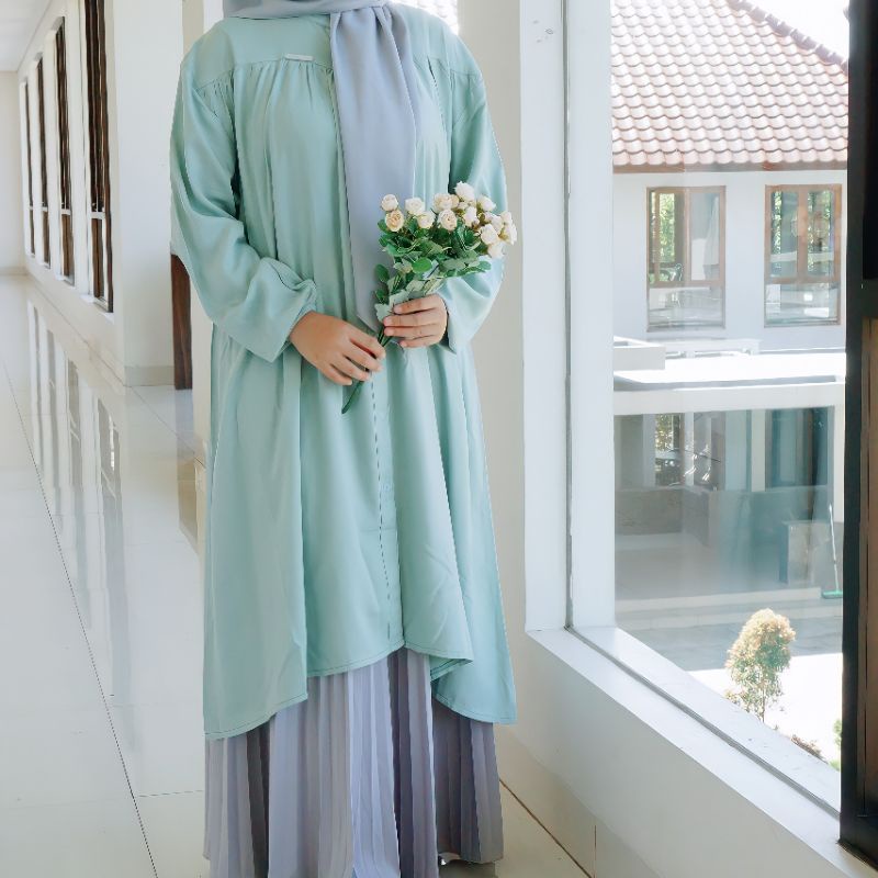 TUNIK BUSUI FRIENDLY BAJU LEBARAN TERBARU TUNIK JUMBO BAJU KEKINIAN