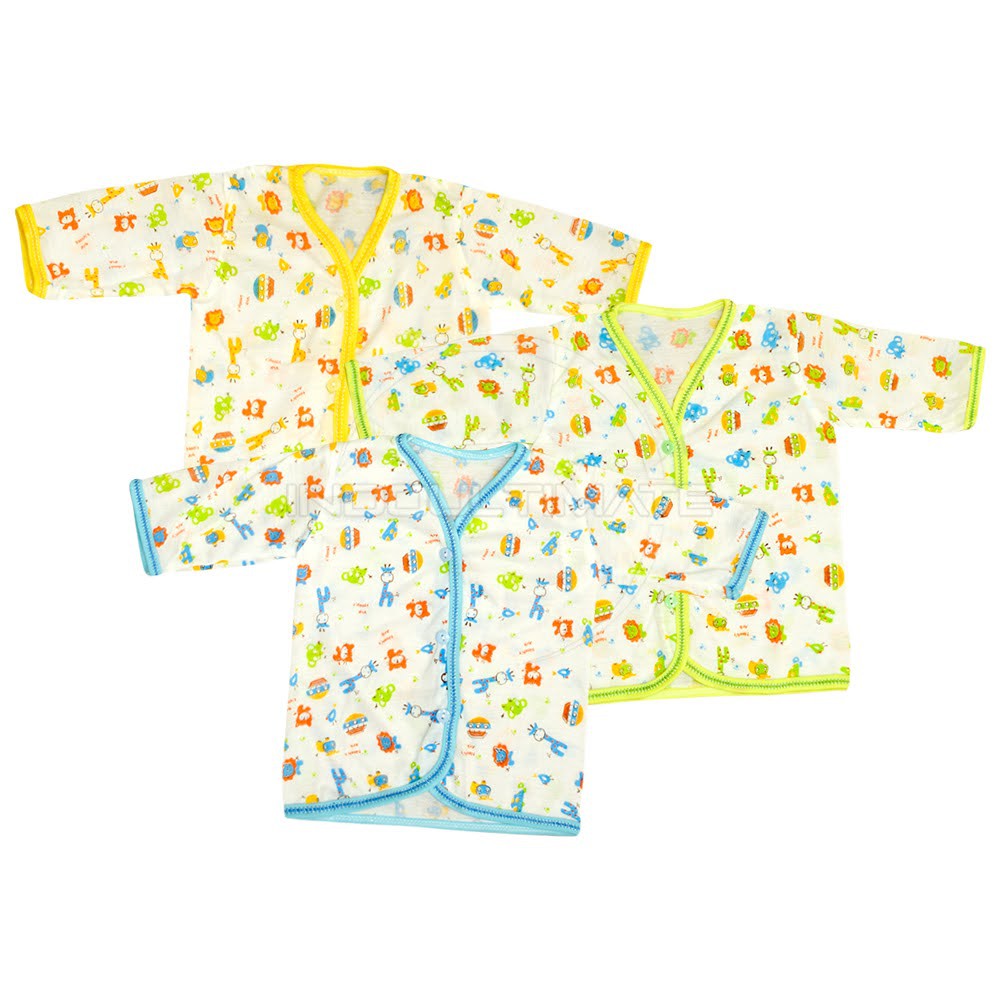 BCS-060KK Atasan Bayi Pakaian Bayi Baru Lahir Baju Tidur bayi Baju Harian Bayi Lengan Panjang