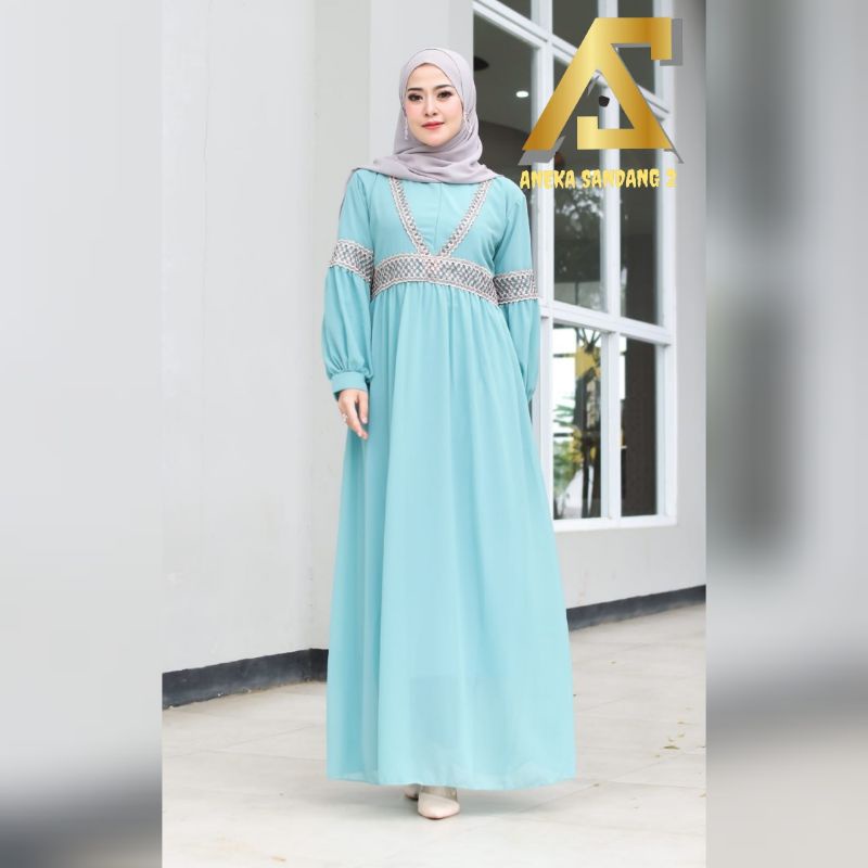 𝐁𝐢𝐬𝐚 𝐂𝐎𝐃 | Gamis kayesha maxy