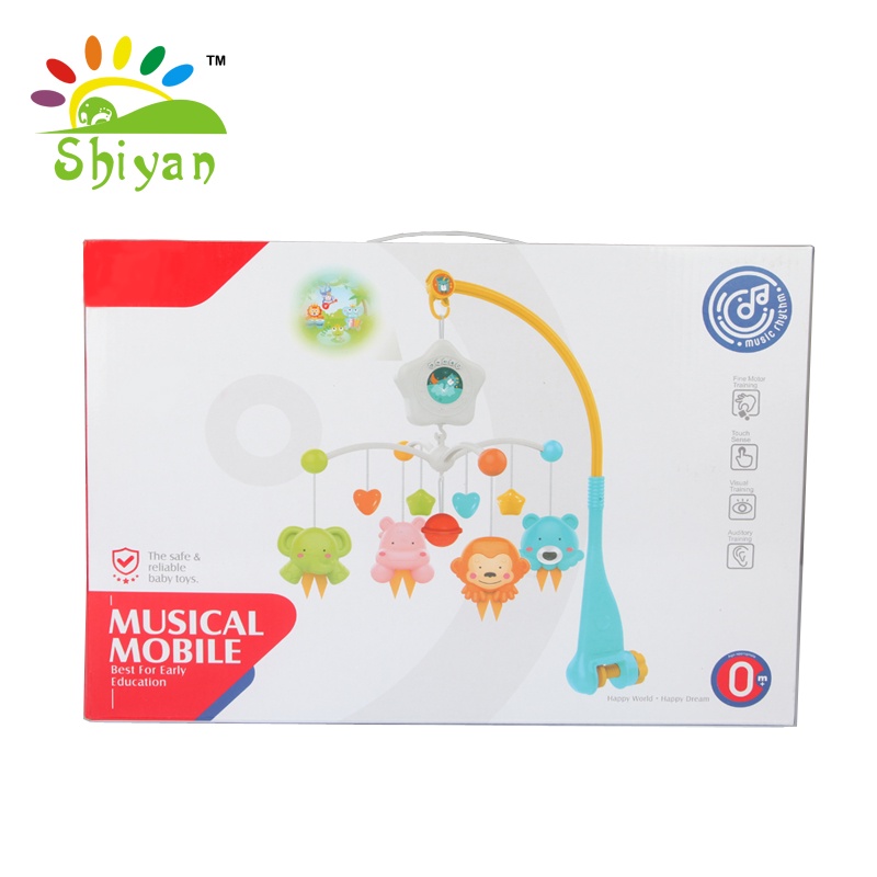 [Shiyan] mainan gantung box bayi rattle baby musical gantungan kamar atau tempat tidur bayi DUS RUSAK