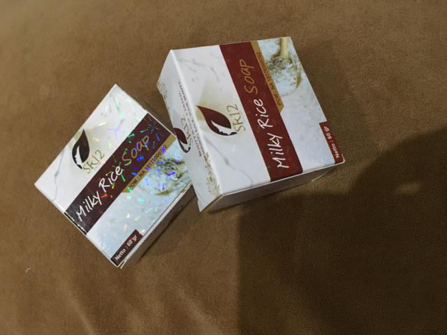 Sabun Beras Susu /mencerahkan Wajah,untuk Kulit Normal Kombinasi