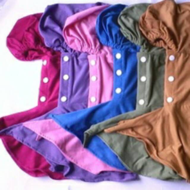 ( SALE ) Inner Hijab / Antem Ninja Kancing (13.500)