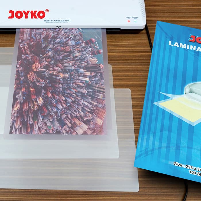 

Joyko Laminating Film Plastik Laminating Joyko LF80-2234 F4 100 Sheets
