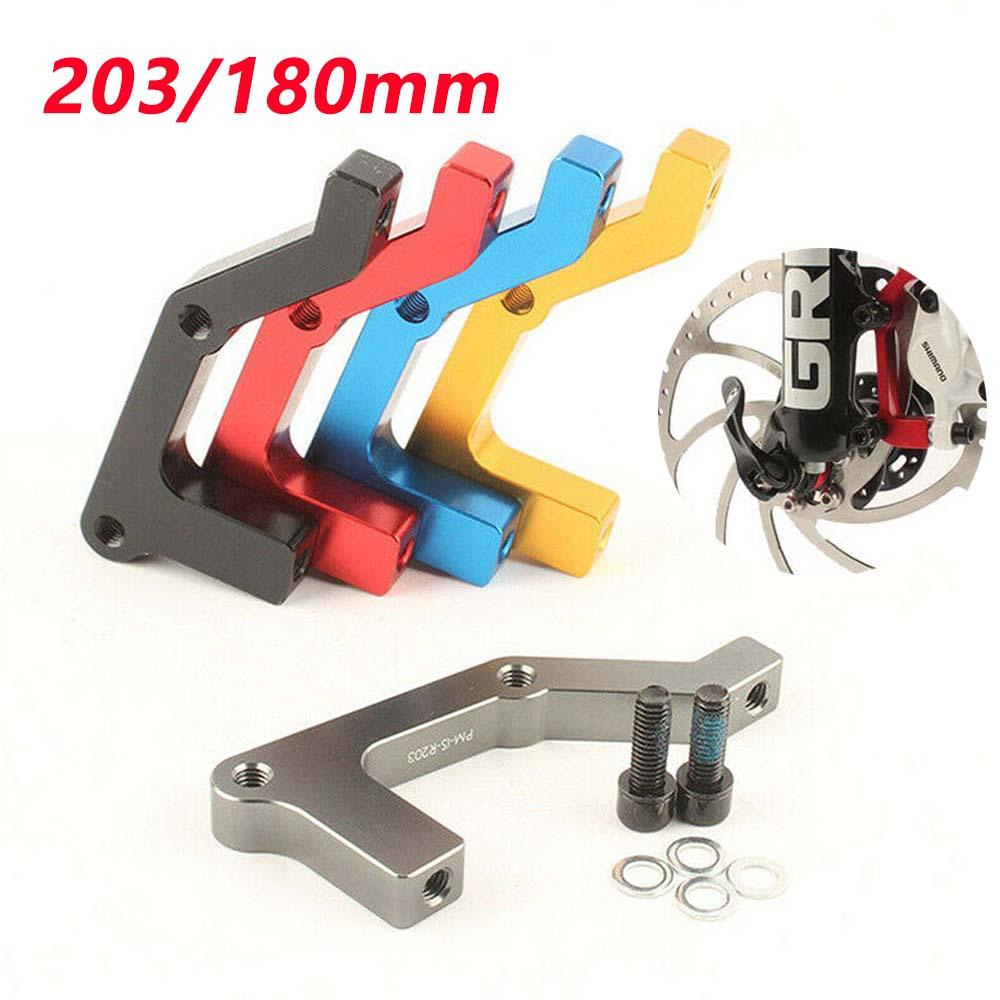 Adapter Rem Cakram Agustinina Depan/Belakang Post Mount Aksesoris Sepeda Rotor Paduan Aluminium180/203mm Adaptor Rem