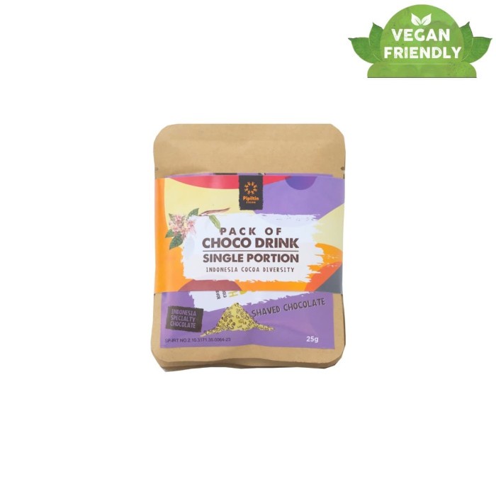 

02 Pipiltin Cocoa Sachet Chocolate - Choco Drink 3 Pcs Single Portion Ds51Ghg