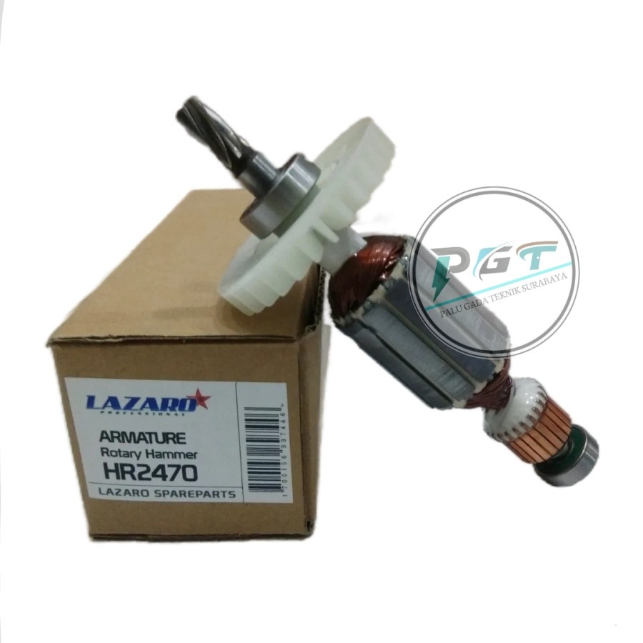 Armature For MAKITA HR 2470 / HR 2460 / Angker Dinamo Mesin Rotary Hammer MAKITA HR2470 / HR2460