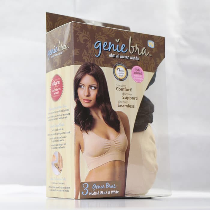 GENIE BRA CLASSIC ORIGINAL ISI 3 PCS 1 BOS   GENIE BRA KLASIK ORIGINAL Limited