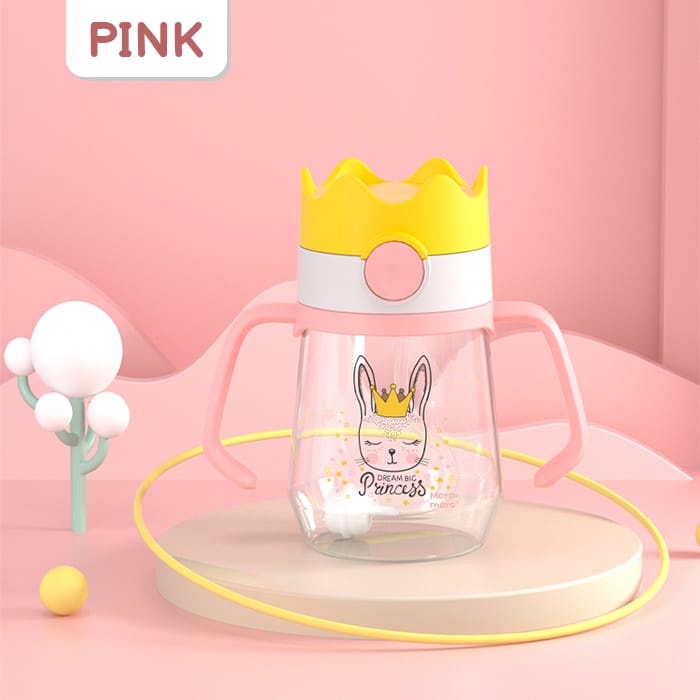 MORO-MORO CROWN SIPPY CUP TRITAN 240ML | BOTOL MINUM ANAK | GELAS BAYI