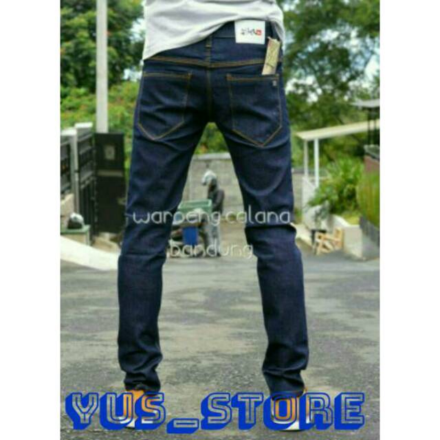 Celana jeans panjang quiksilver biowosh/celana panjang pria/celana panjang skiny