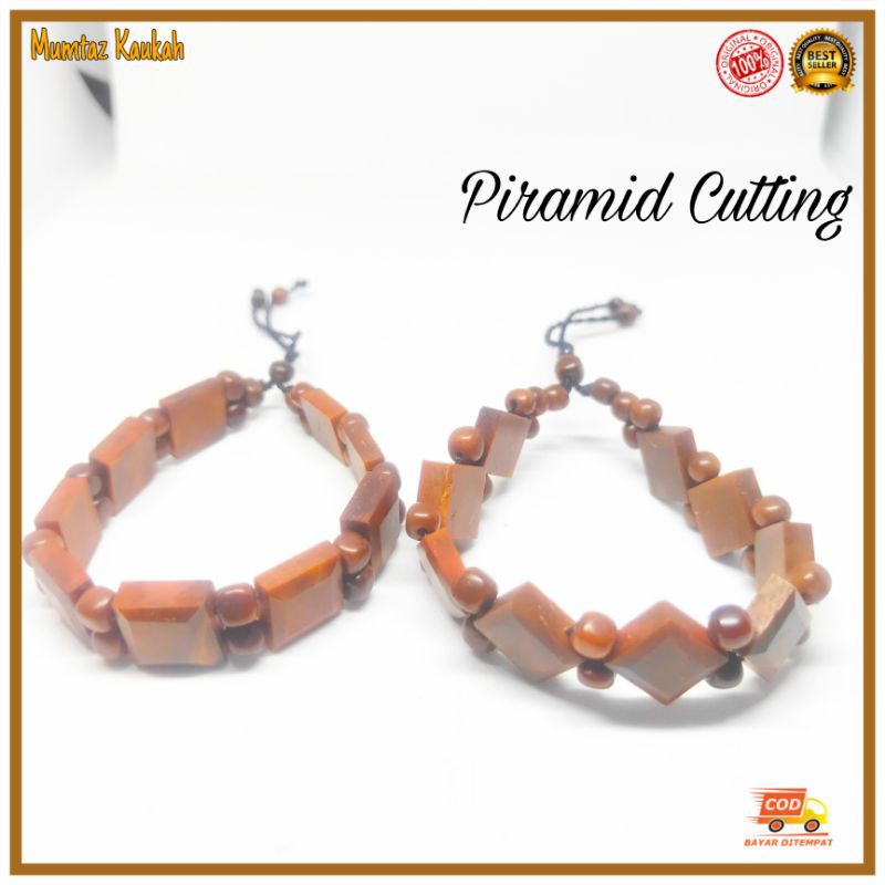 Gelang koka kokka piramid cutting original kaoka kaokah