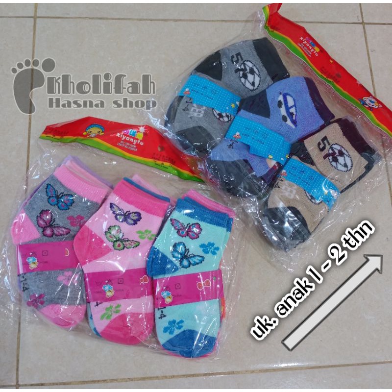 kaos kaki beby 1-2 thn