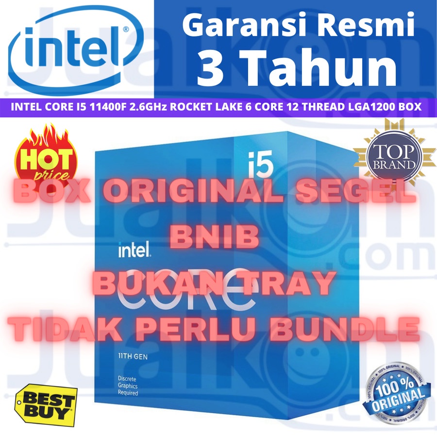 Processor Intel Core i5 11400F LGA1200 BOX