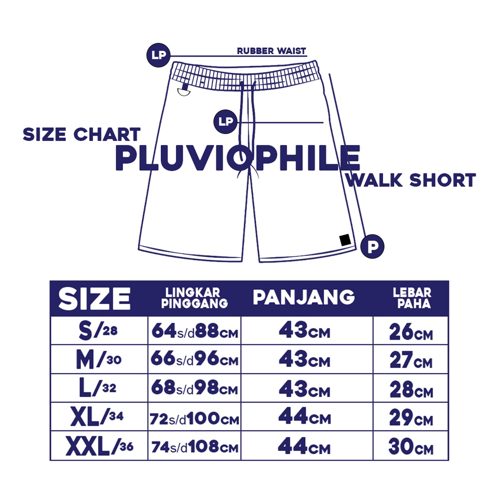 PLUVIOPHILE WALKSHORT