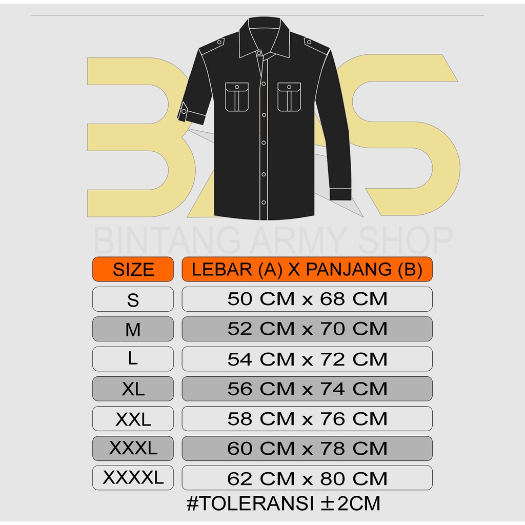 Kemeja Tactical Hexagon Lengan Panjang Lapangan Outdoor