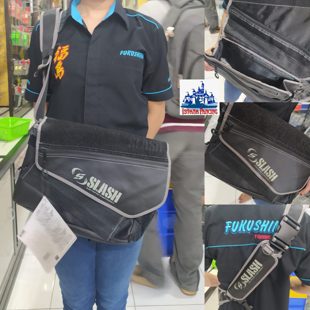 TAS SAMPING PANCING MANCING Sling Bag SLASH Storage Run SL-146