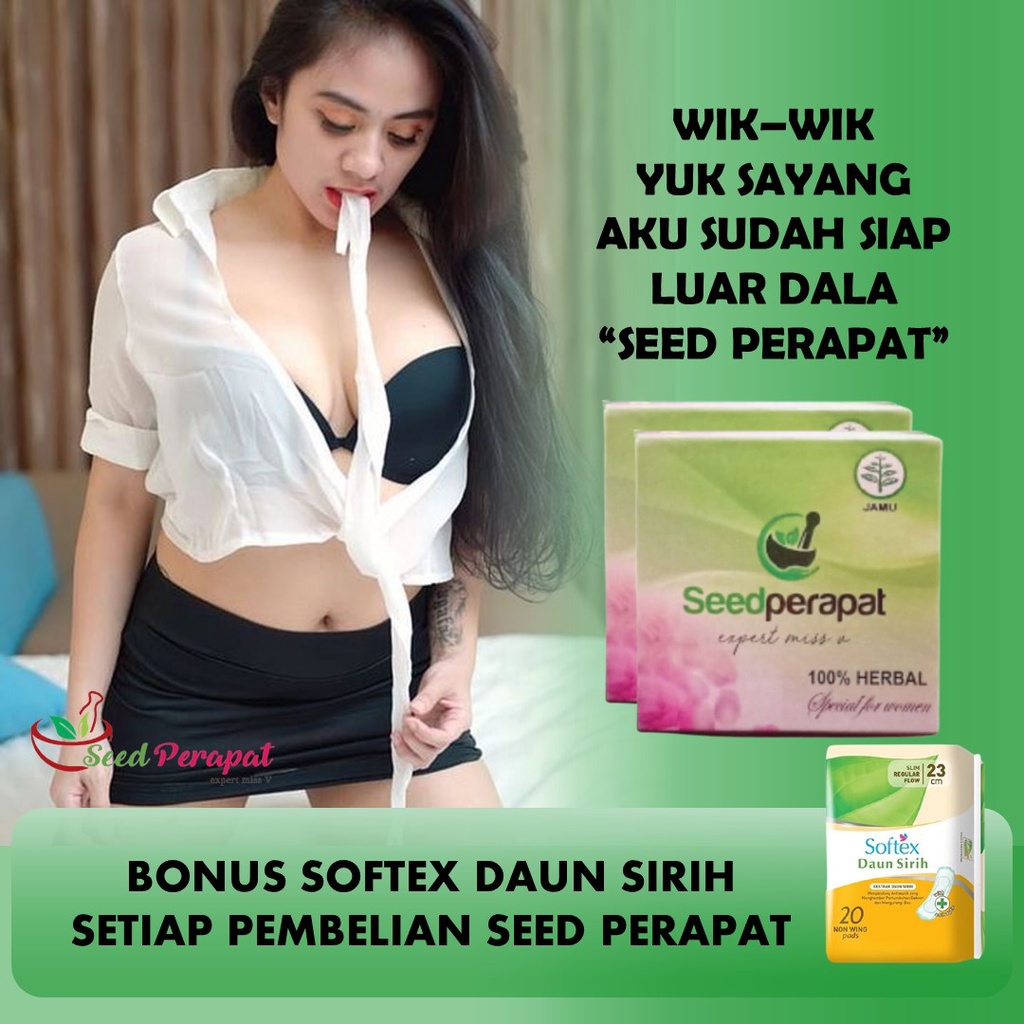 SEED PERAPAT Jamu Pelancar Haid Ampuh Mempelancar Haid Pereda Nyeri Haid Obat Pelancar Menstruasi