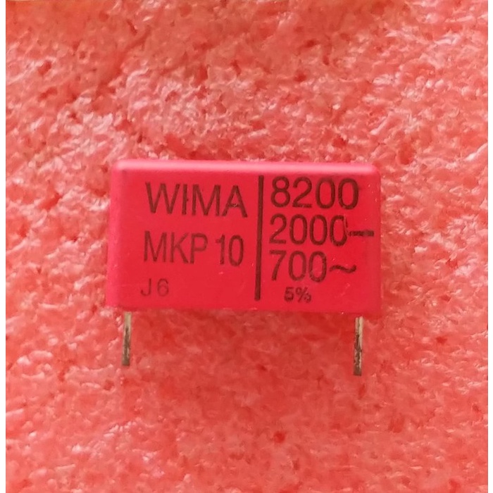 Capacitor Kapasitor MKP 2000V/VDC 8.2nF Wima