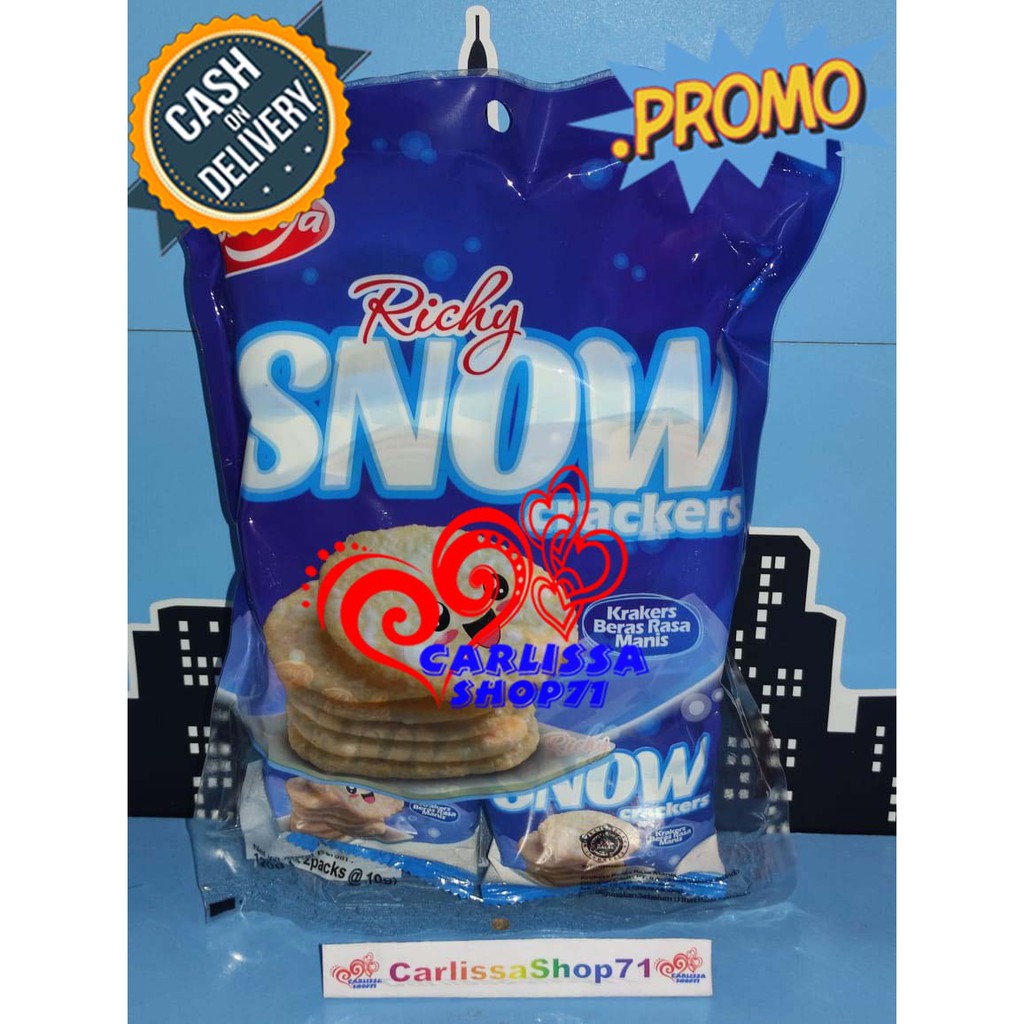 

Naraya Richy Crakers Snow & Rice 120gr Harga Terjangkau