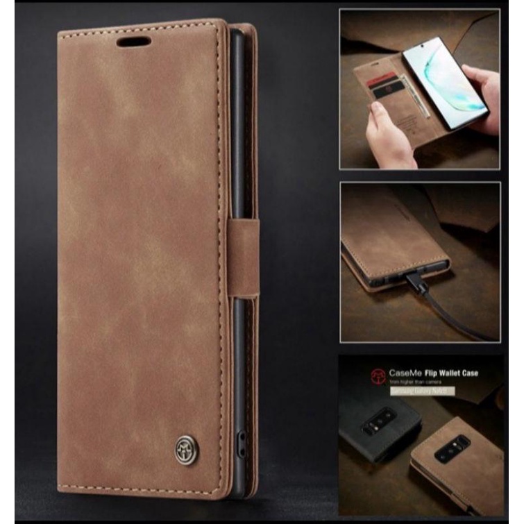 store Leater wallet dompet kulit flip cover REALMIE C20 C21 C11 C12 C15 C17 C2 5 5i PLUS GANTUNGAN