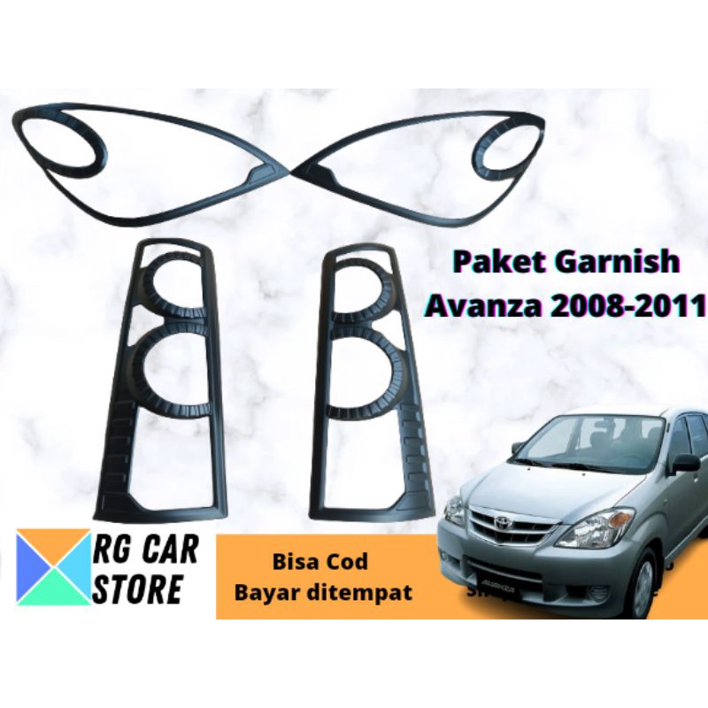 GARNISH AVANZA VVTI 2006-2011 DEPAN BELAKANG DIJAMIN PNP TINGGAL PASANG