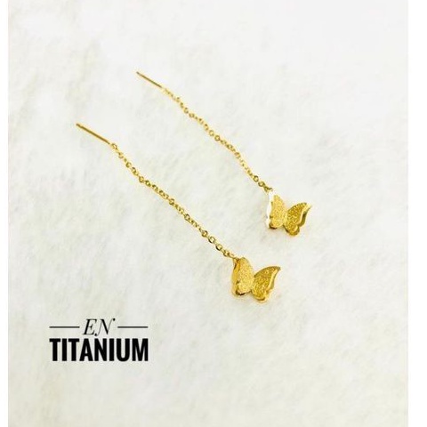 Anting kupu titanium terbaru 107S