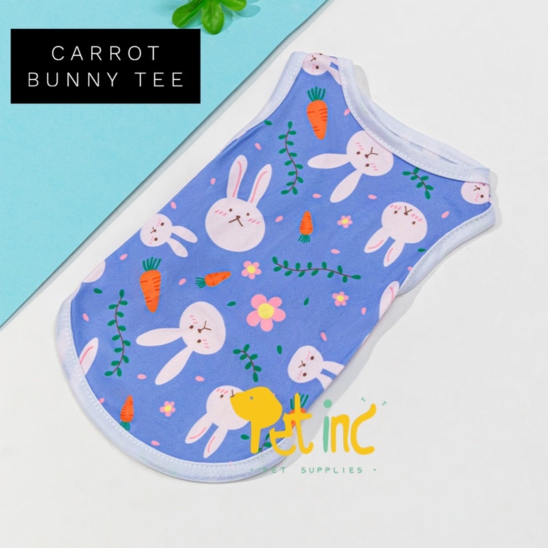 carrot bunny tee 